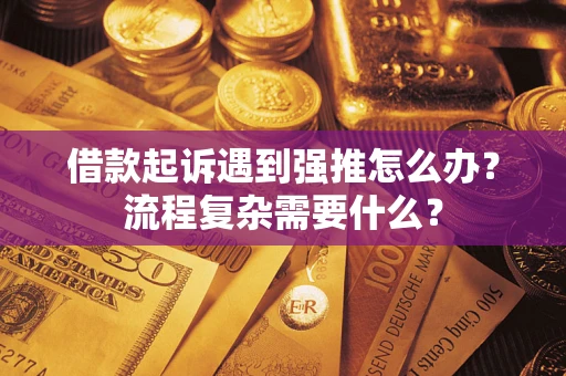 武汉借款起诉遇到强推怎么办？流程复杂需要什么？