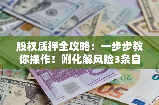 武汉股权质押全攻略：一步步教你操作！附化解风险3条自救法则