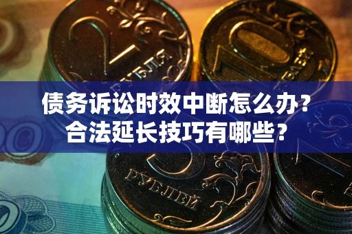 武汉债务诉讼时效中断怎么办？合法延长技巧有哪些？