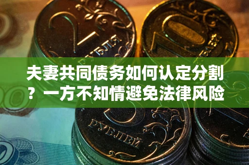 武汉夫妻共同债务如何认定分割？一方不知情避免法律风险必看！